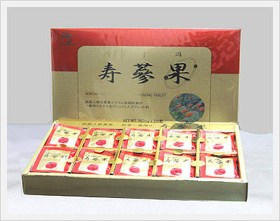 Red Ginseng & Ginseng Seed Tablet Made in Korea